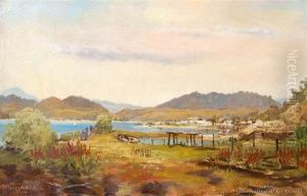 Hokianga Oil Painting by Charles Blomfield