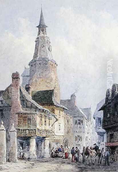 Langham sketch 1874 Oil Painting by James D. Barnett