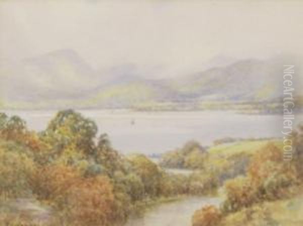 Lake District Oil Painting by Robert Creswell Boak