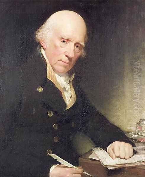 Portrait of Warren Hastings Oil Painting by Sir William Beechey