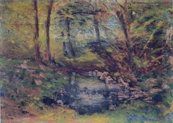 Impressioni Di Paesaggio Oil Painting by Umberto Boccioni