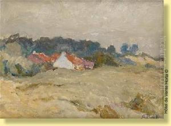 Fermette Dans Les Dunes Oil Painting by Anna Boch