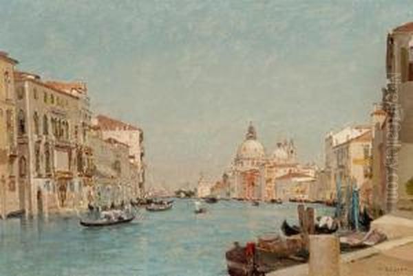 Venice Oil Painting by Francois Bocion