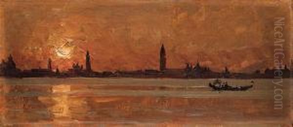 Venise Oil Painting by Francois Bocion