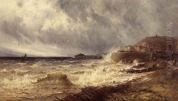 Hastings 1884 Oil Painting by Gustave de Breanski