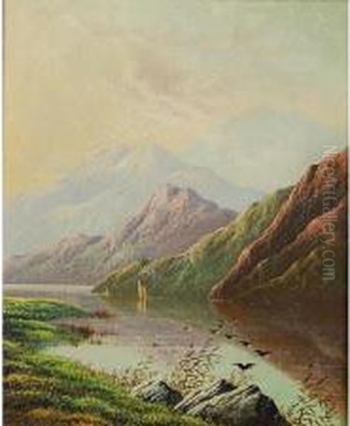 Landscape Oil Painting by Edwin H., Boddington Jnr.