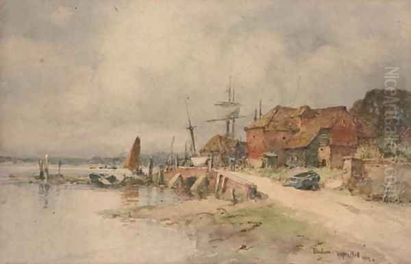 Bosham Oil Painting by Wilfred Williams Ball