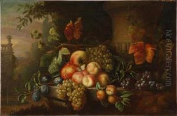 Fruchtestilleben Oil Painting by Jakob Bogdani Eperjes C