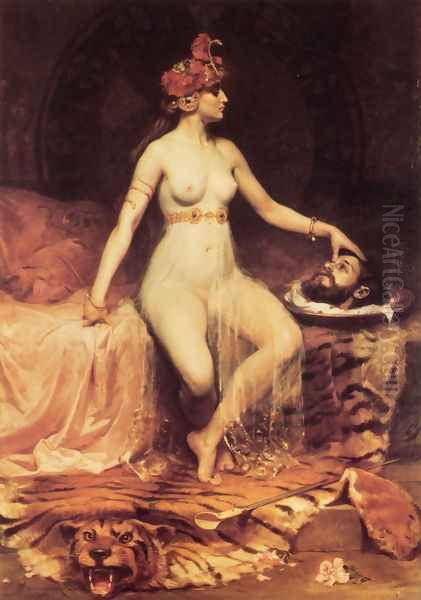 Salomé Oil Painting by Pierre Bonnaud