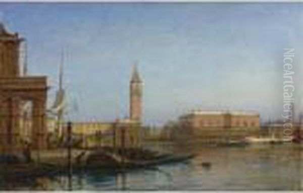 View Of Venice. Customs House Oil Painting by Aleksei Petrovich Bogolyubov