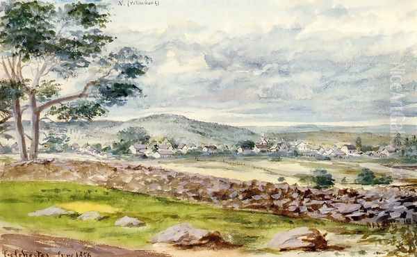 Colchester Oil Painting by Charles DeWolf Brownell