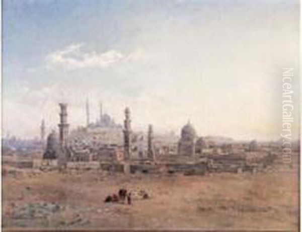 Vue Du Caire Oil Painting by Emile Boivin