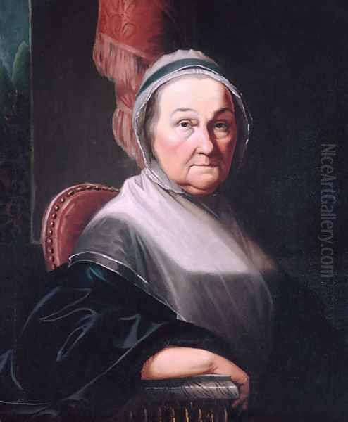 Mrs. Benjamin Simons Oil Painting by Henry Benbridge