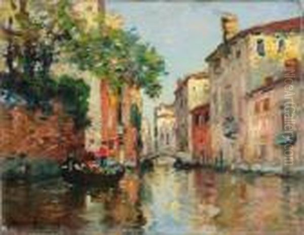 Venise Oil Painting by Maurice Bompard