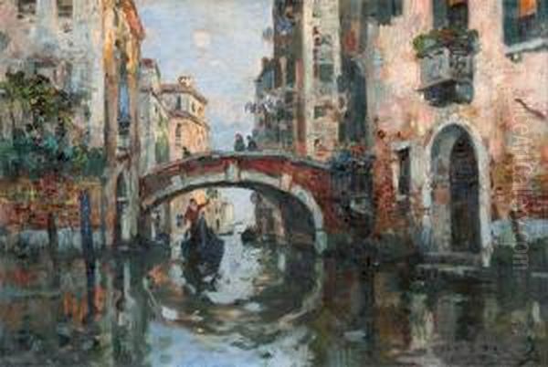 Venise Oil Painting by Maurice Bompard