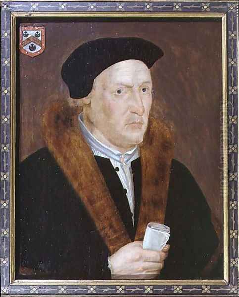 Portrait of Sir Thomas Exmewe Oil Painting by John, the Elder Bettes