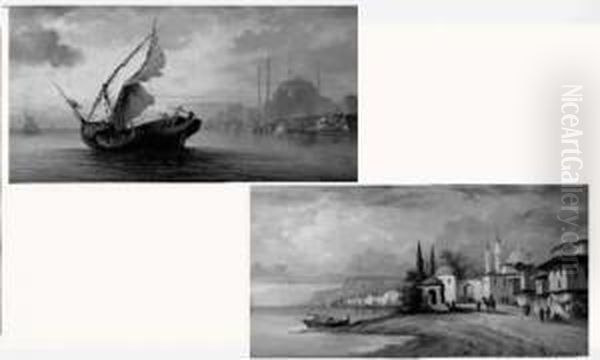 Paysages De Turquie Oil Painting by Ferdinand Bonheur