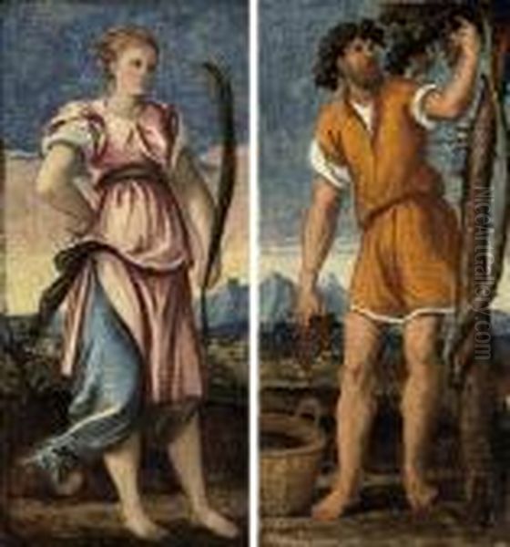 Summer Oil Painting by Bonifacio Veronese (Pitati)