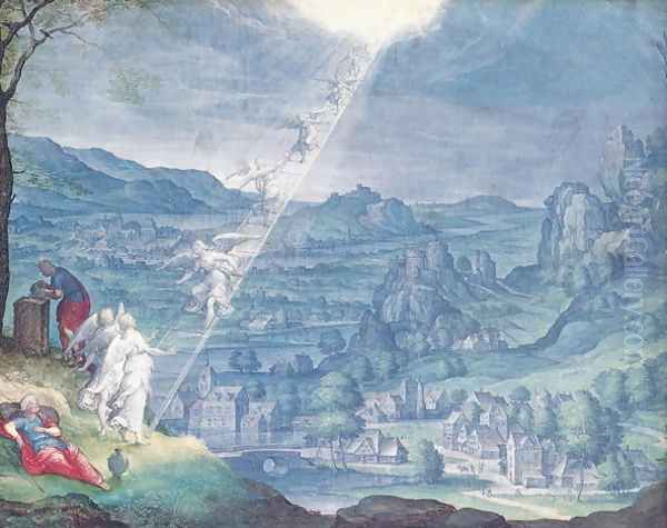 Jacob's Dream by Johann Wilhelm Baur