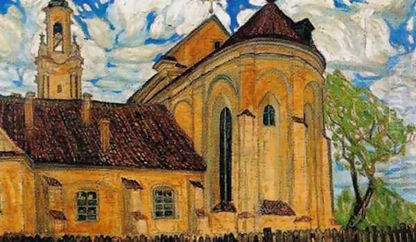 Bernardine Church in Grodno by Zygmunt (Zych) Bujnowski