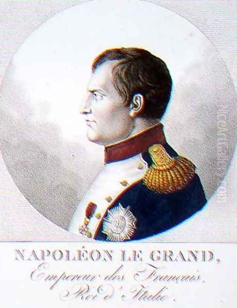 Portrait of Napoleon Oil Painting by Noel Francois Bertrand