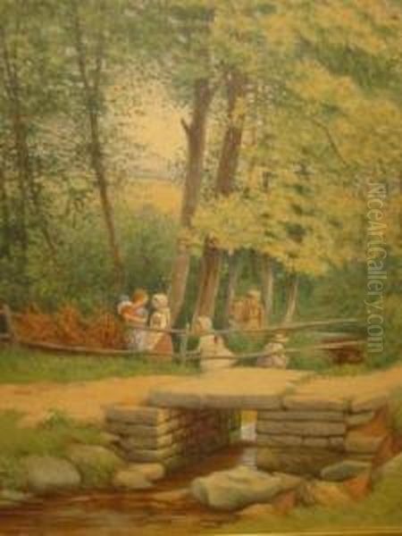 Untitled Oil Painting by Edward C. Booth