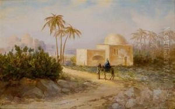 Rachel's Tomb Oil Painting by Samuel Lawson Booth