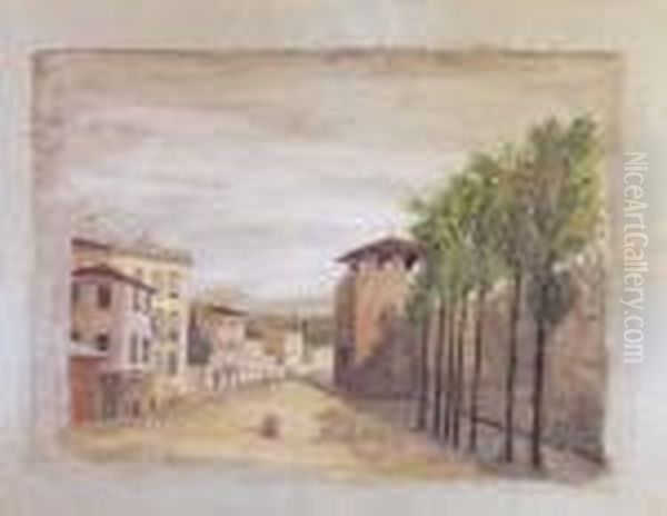 Porta Al Prato Oil Painting by Fabio Borbottoni