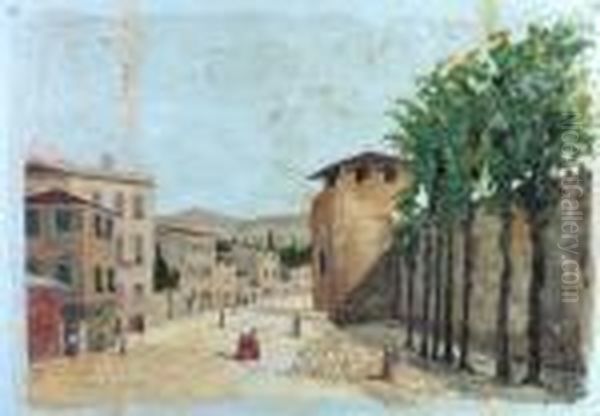 Porta Al Prato Oil Painting by Fabio Borbottoni