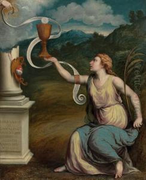 An Allegory Of Faith Oil Painting by Paris Bordone