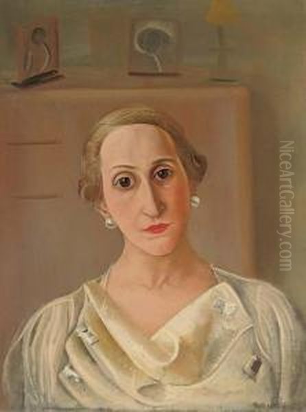 Portrait Of Juanita Edwards De Gandarillas Oil Painting by Dmitrievich Grigor'Ev Boris