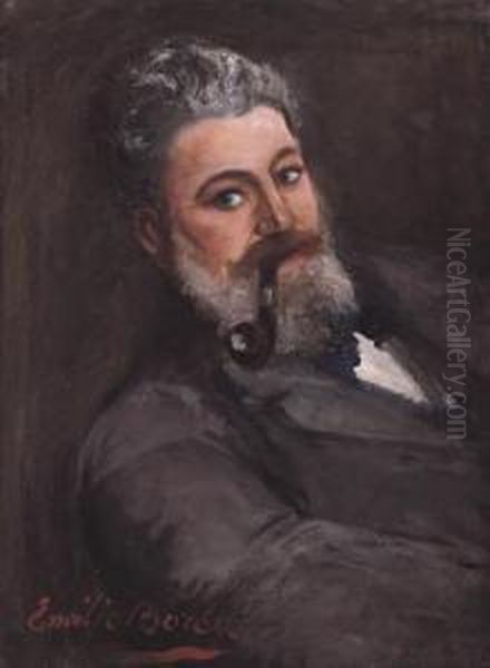 Ritratto Oil Painting by Emilio Borsa