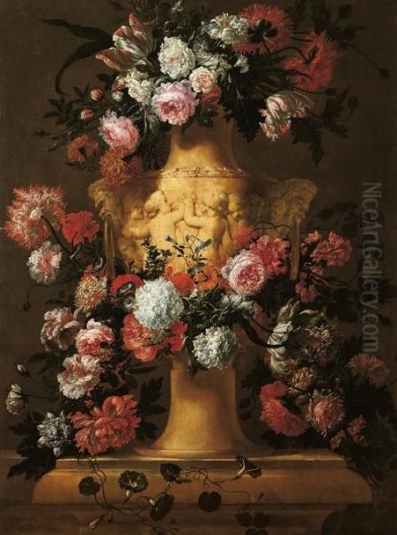 Vaso Di Fiori Oil Painting by Ambrosius the Elder Bosschaert