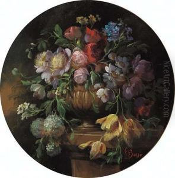 Fiori Oil Painting by Francesco Bosso