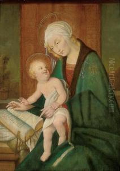 The Madonna And Child Oil Painting by Sandro Botticelli