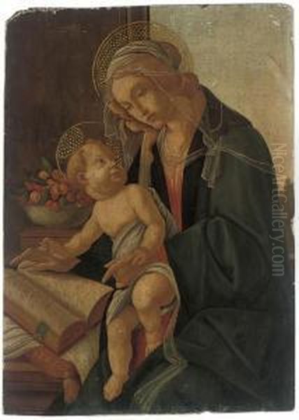 The Madonna And Child Oil Painting by Sandro Botticelli