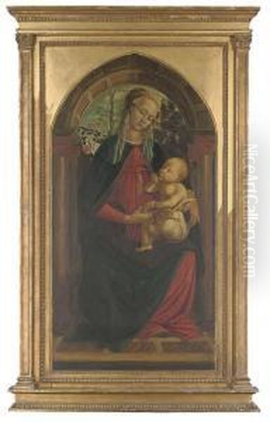 The Madonna And Child Oil Painting by Sandro Botticelli