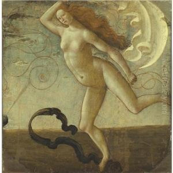 Fortune Oil Painting by Sandro Botticelli