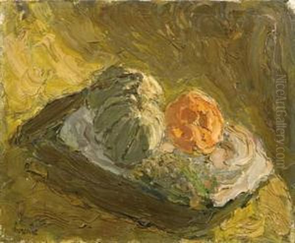  Nature Morte Aux Melons  Oil Painting by Georges Bouche