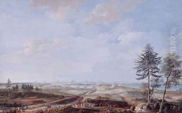 The Siege of Yorktown in 1781, 1784 Oil Painting by Louis Nicolael van Blarenberghe