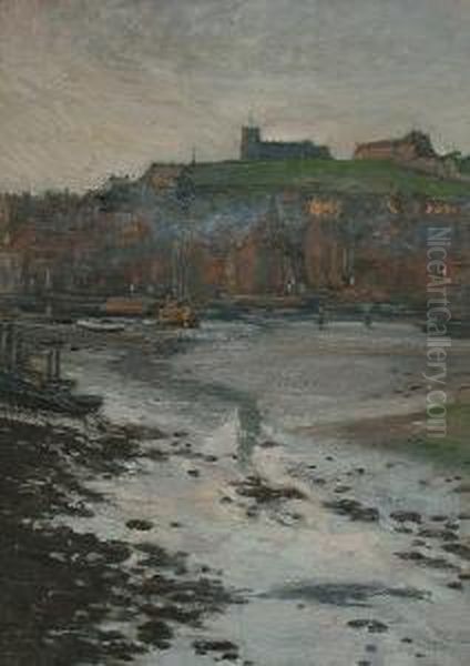 Whitby Oil Painting by Alois Boudry