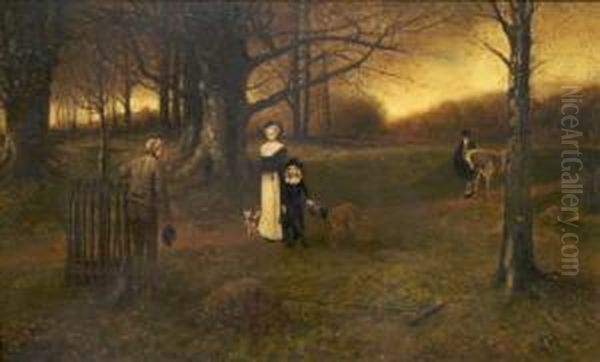 The Heir Presumptive Oil Painting by George Henry Boughton