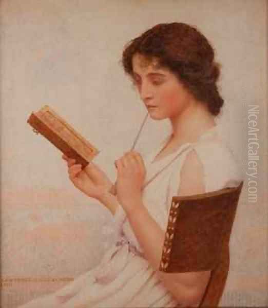 The Love Letter Oil Painting by George Lawrence Bulleid