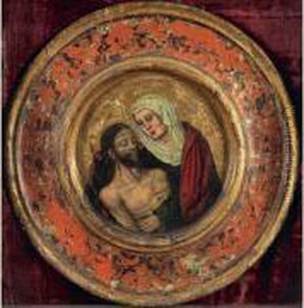 Pieta Oil Painting by Albrecht Bouts