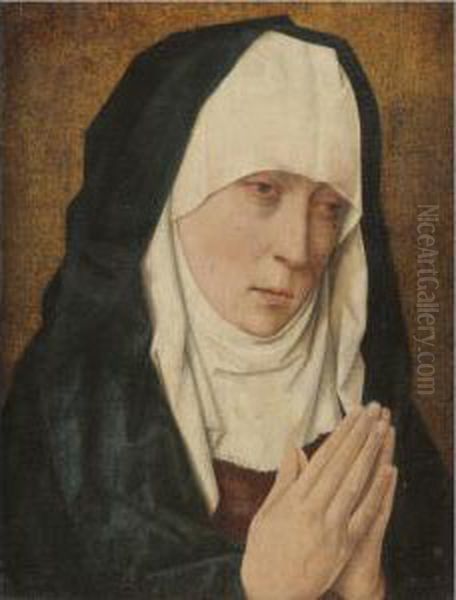 Mater Dolorosa Oil Painting by Dieric the Elder Bouts