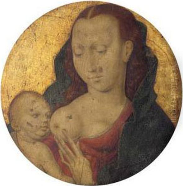 The Virgin And Child Oil Painting by Dieric the Elder Bouts