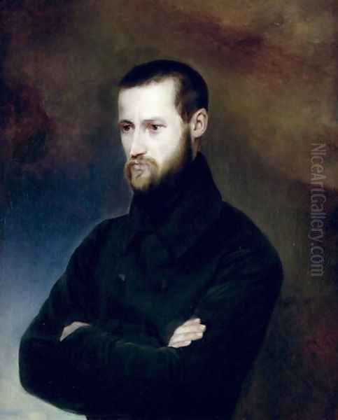 Portrait of Louis-Auguste Blanqui, 1835 Oil Painting by Blanqui, Madame