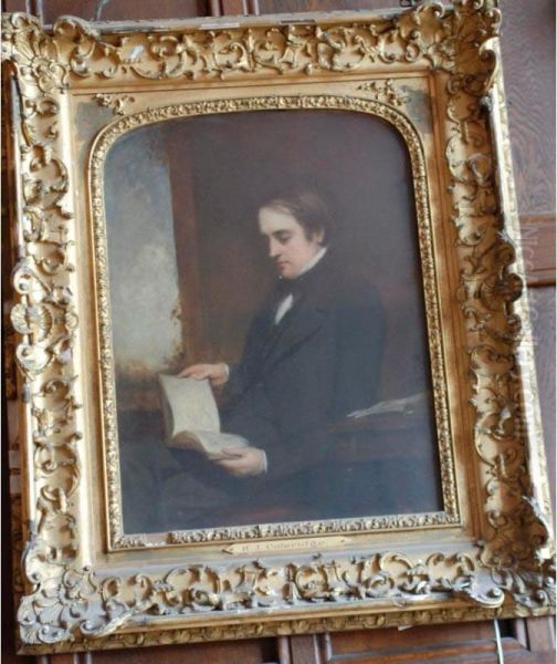 Portrait Of Bernard John Seymour Coleridge, Later 2nd Lord Coleridge (1851-1927) Oil Painting by William Boxall