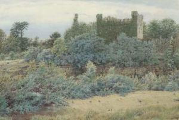 At Bywell, Northumberland Oil Painting by George Price Boyce