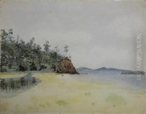 Landscape Oil Painting by Emma Minnie Boyd